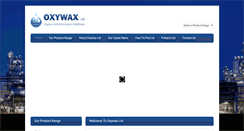 Desktop Screenshot of oxywax.com